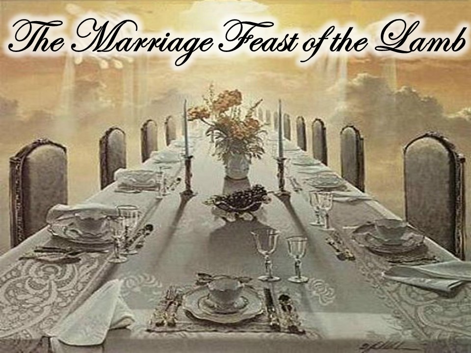 The Marriage Feast Of The Lamb Week 1 Open Door Baptist Church