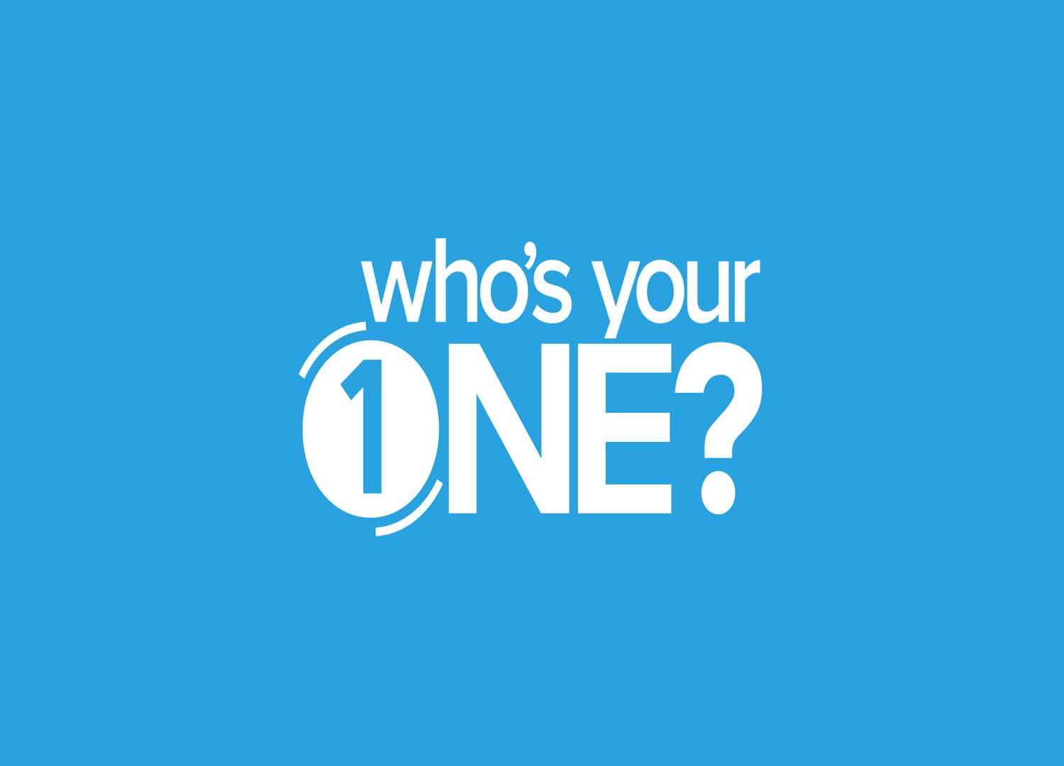 WHO S YOUR ONE Open Door Baptist Church Who s your one open door baptist church