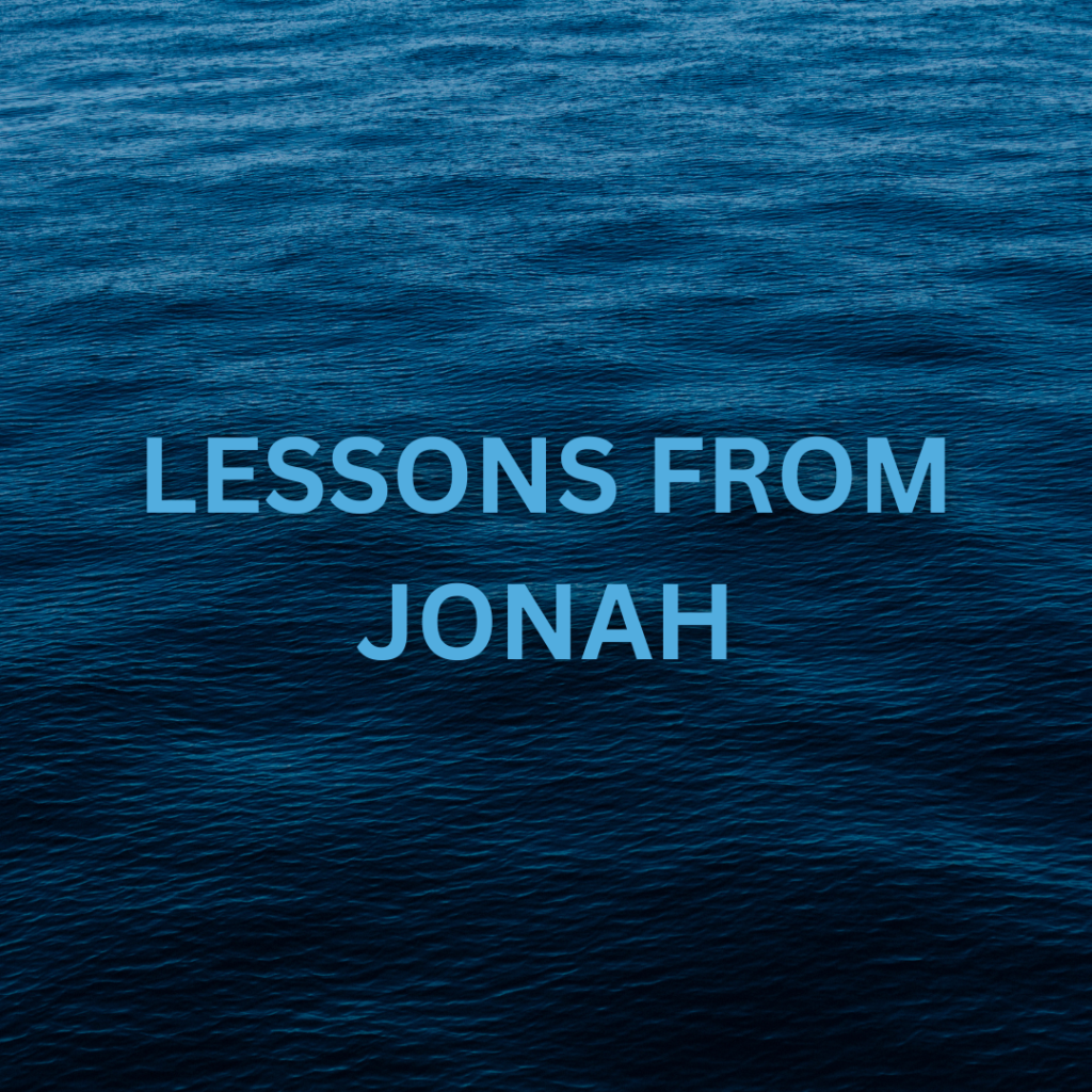 Lessons from jonah open door baptist church
